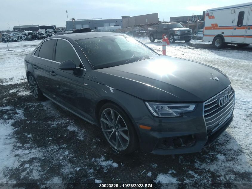 2017 Audi A4 Prestige VIN: WAUFNAF48HN058316 Lot: 30023826