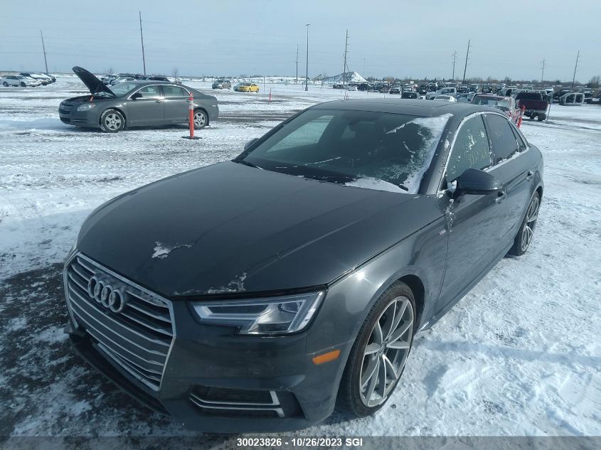 2017 Audi A4 Prestige VIN: WAUFNAF48HN058316 Lot: 30023826