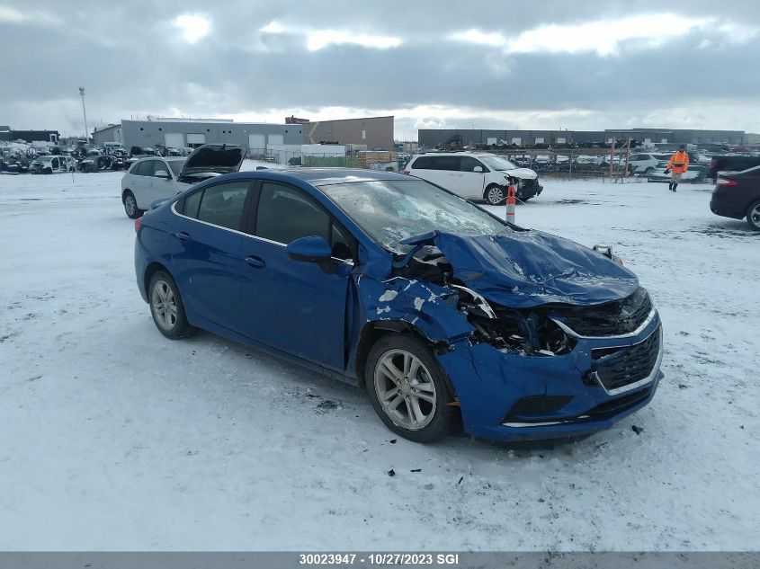 2017 Chevrolet Cruze Lt VIN: 3G1BE5SM6HS606018 Lot: 30023947