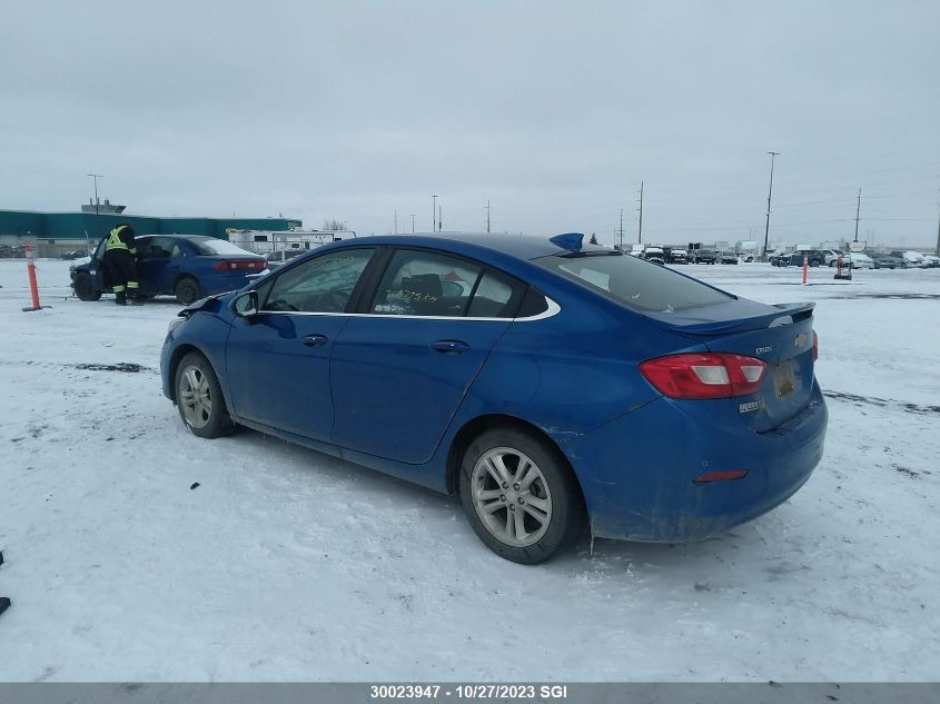 2017 Chevrolet Cruze Lt VIN: 3G1BE5SM6HS606018 Lot: 30023947