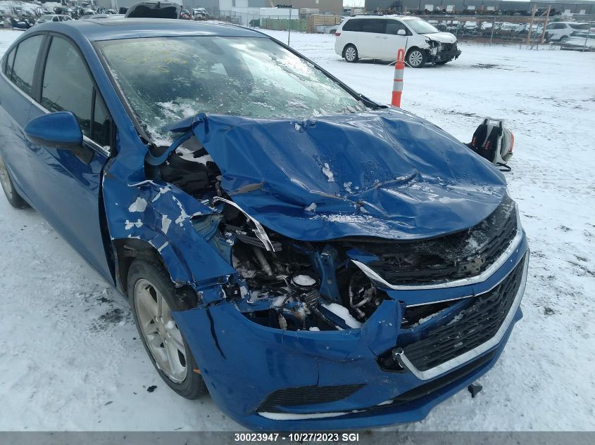 2017 Chevrolet Cruze Lt VIN: 3G1BE5SM6HS606018 Lot: 30023947