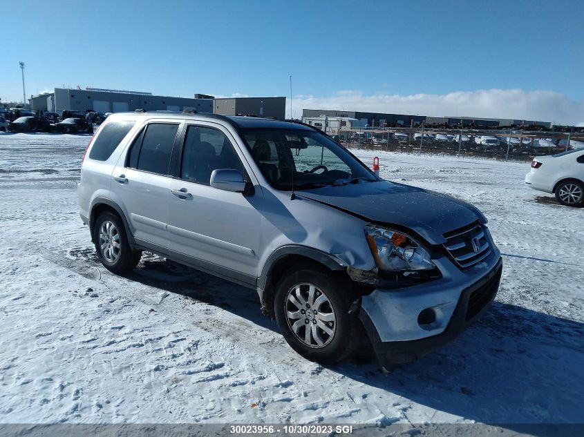 2005 Honda Cr-V Se/Ex VIN: JHLRD78925C801187 Lot: 30023956