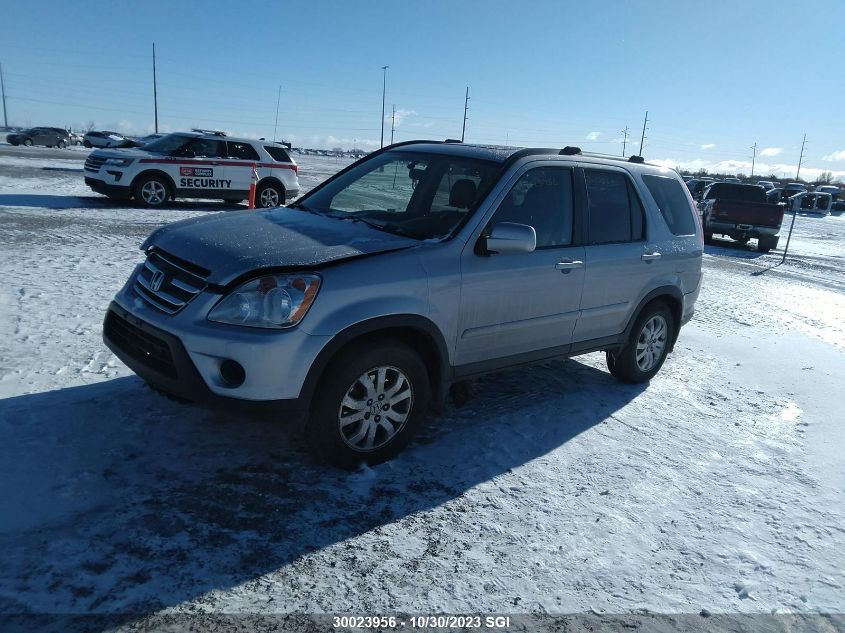 2005 Honda Cr-V Se/Ex VIN: JHLRD78925C801187 Lot: 30023956