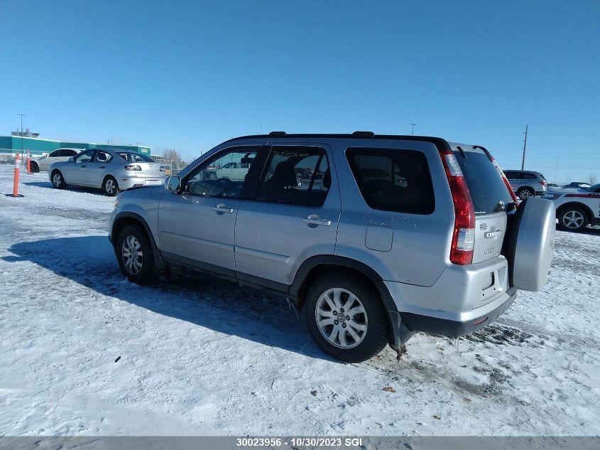 2005 Honda Cr-V Se/Ex VIN: JHLRD78925C801187 Lot: 30023956