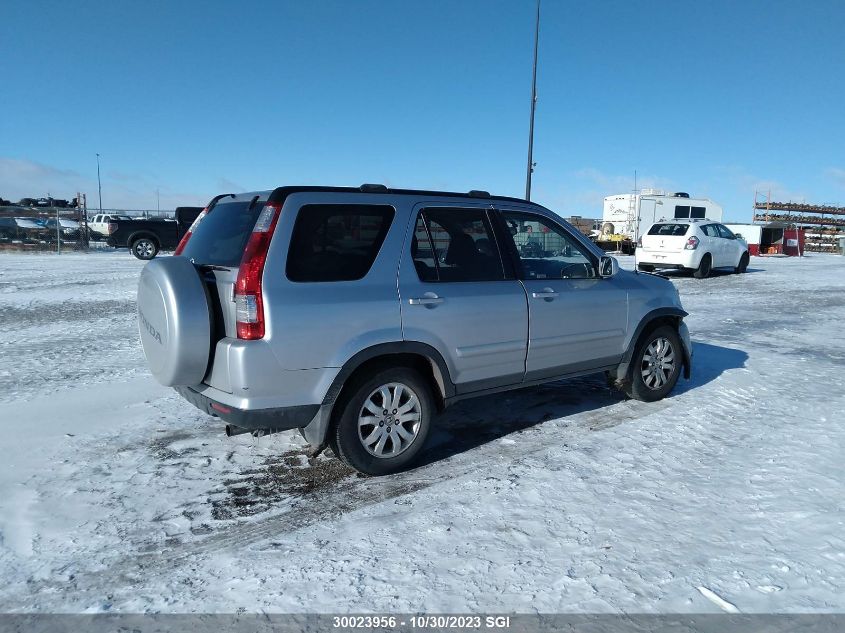 2005 Honda Cr-V Se/Ex VIN: JHLRD78925C801187 Lot: 30023956