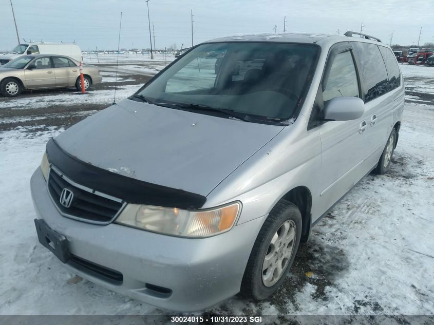 2002 Honda Odyssey Exl VIN: 2FMDK3JC3DBA67617 Lot: 30024015