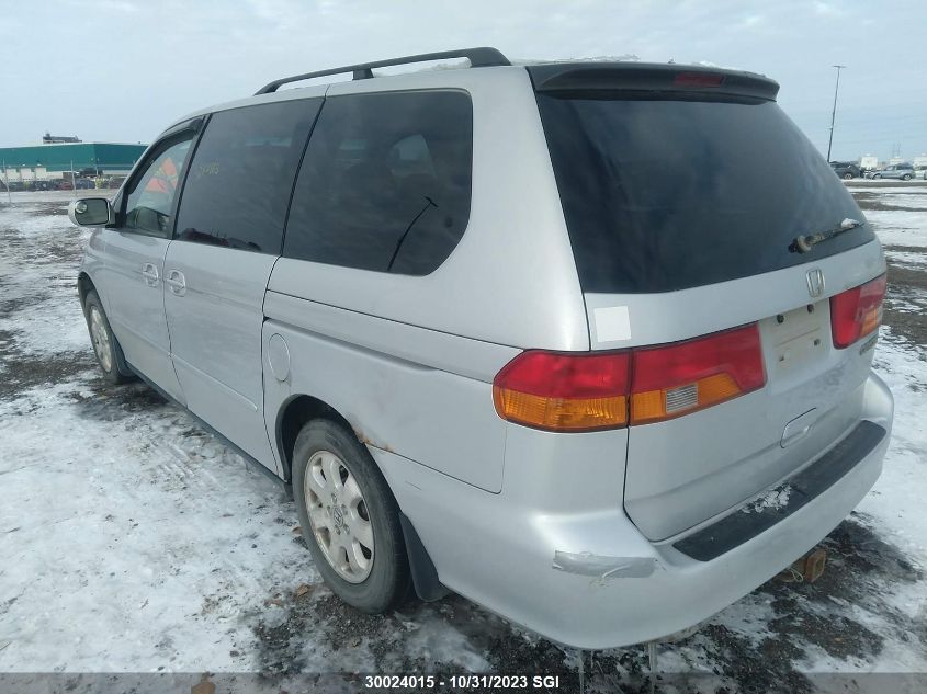 2002 Honda Odyssey Exl VIN: 2FMDK3JC3DBA67617 Lot: 30024015