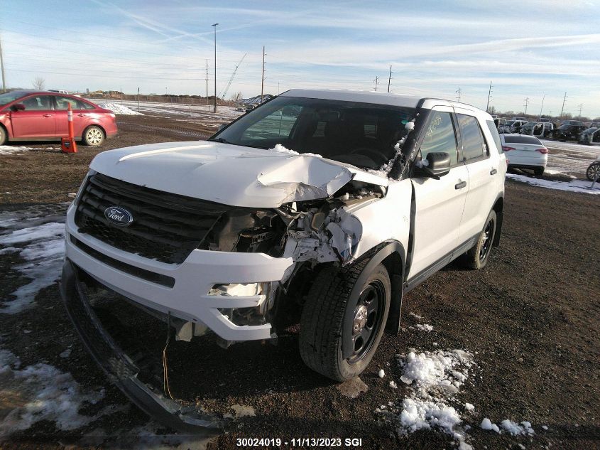 2018 Ford Explorer Police Interceptor VIN: 1FM5K8AR4JGC57422 Lot: 30024019