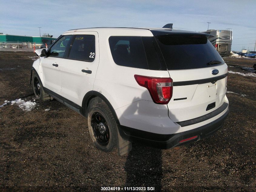 2018 Ford Explorer Police Interceptor VIN: 1FM5K8AR4JGC57422 Lot: 30024019