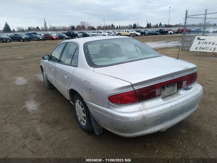 2001 Buick Century Custom VIN: 2G4WS52JX11261581 Lot: 30024030