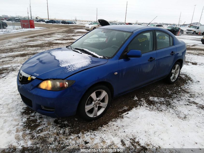 2007 Mazda 3 I VIN: JM1BK32F871704053 Lot: 30024115