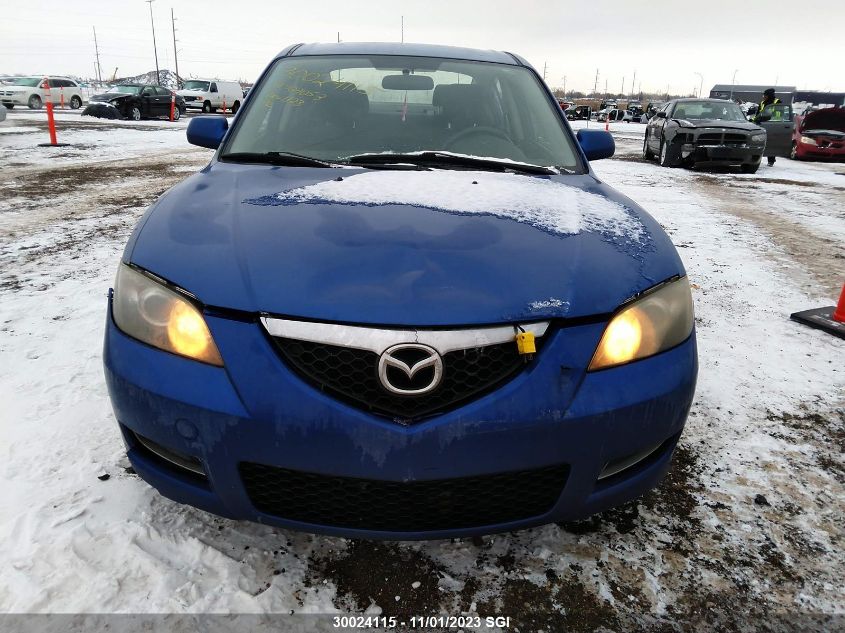 2007 Mazda 3 I VIN: JM1BK32F871704053 Lot: 30024115