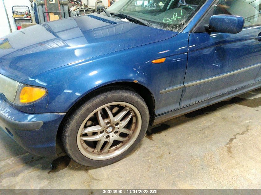 2002 BMW 325 I VIN: 3VWDX7AJ4CM338626 Lot: 30023990