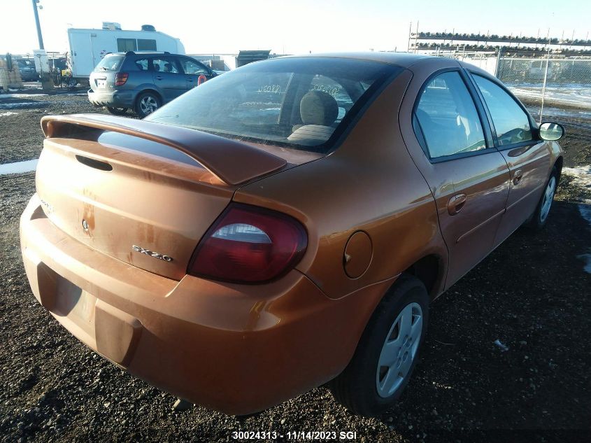 2005 Dodge Neon Sx 2.0 VIN: 1B3ES46C95D132281 Lot: 30024313