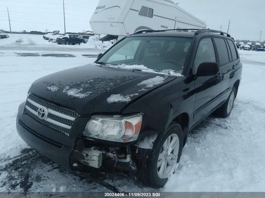 2006 Toyota Highlander Hybrid VIN: JTEEW21A260024229 Lot: 30024406