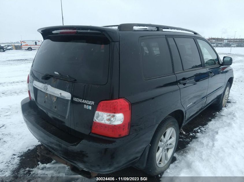 2006 Toyota Highlander Hybrid VIN: JTEEW21A260024229 Lot: 30024406