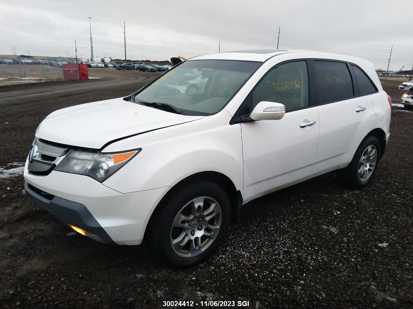 2008 Acura Mdx Technology VIN: 2HNYD28408H506214 Lot: 30024412