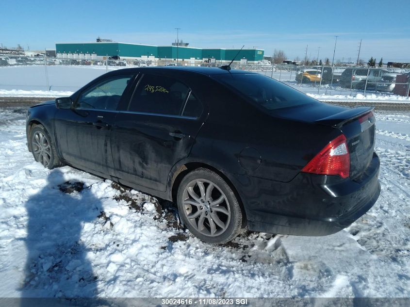 2012 Ford Fusion Sel VIN: 3FAHP0CG7CR384179 Lot: 30024616