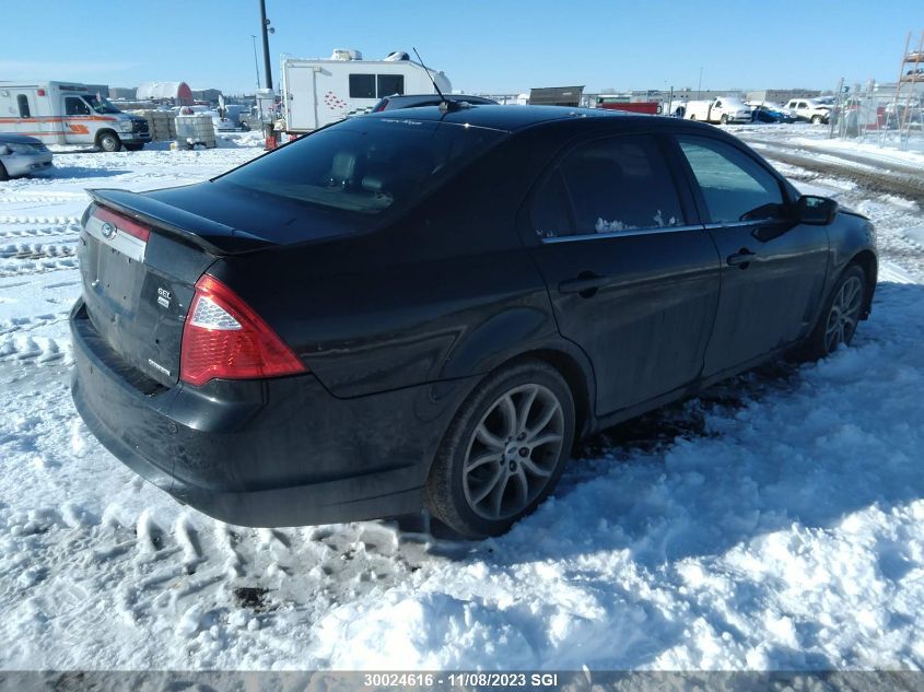 2012 Ford Fusion Sel VIN: 3FAHP0CG7CR384179 Lot: 30024616