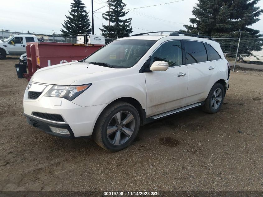 2012 Acura Mdx Advance VIN: 2HNYD2H61CH003012 Lot: 30019708