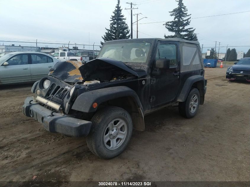 2016 Jeep Wrangler Sport VIN: 1C4AJWAG4GL312444 Lot: 30024078