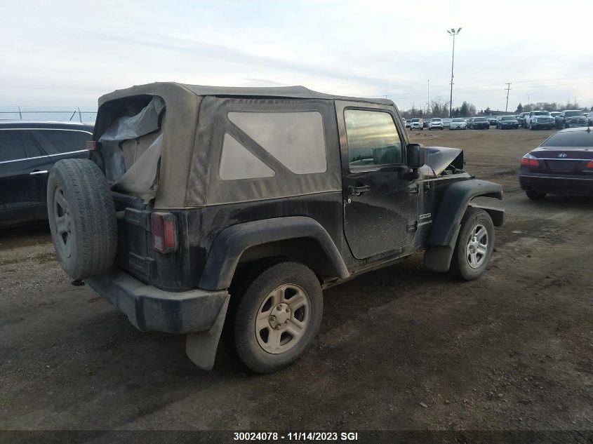 2016 Jeep Wrangler Sport VIN: 1C4AJWAG4GL312444 Lot: 30024078