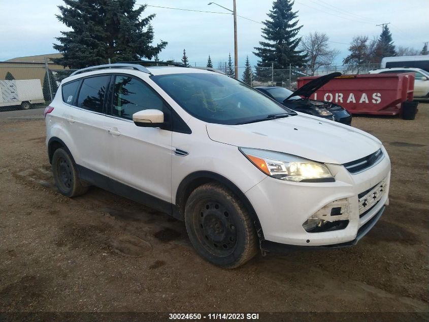 2013 Ford Escape Titanium VIN: 1GNSCAE08DR256362 Lot: 30024650