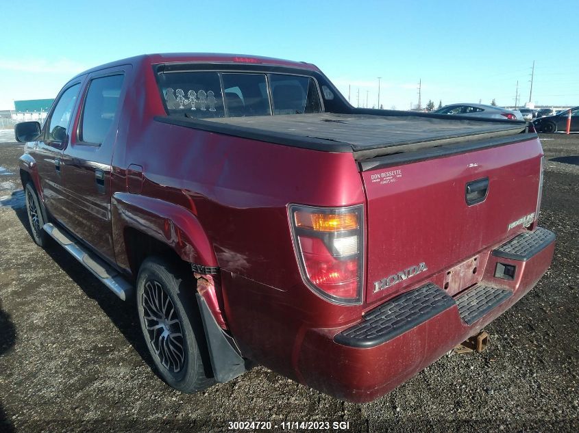 2006 Honda Ridgeline Rt VIN: 2HJYK16236H548943 Lot: 30024720