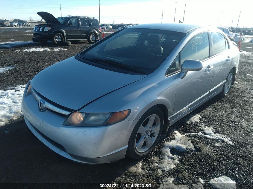 2007 Honda Civic Lx VIN: 2HGFA16587H009794 Lot: 30024722