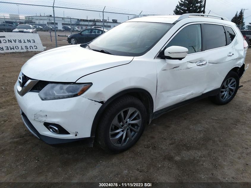 2015 Nissan Rogue S/Sl/Sv VIN: 5N1AT2MV2FC845531 Lot: 30024076