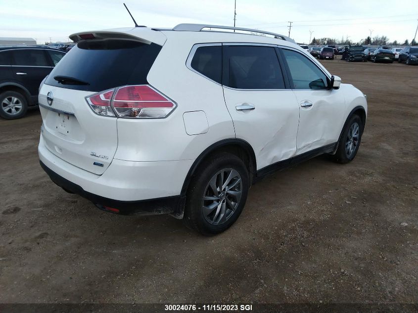 2015 Nissan Rogue S/Sl/Sv VIN: 5N1AT2MV2FC845531 Lot: 30024076