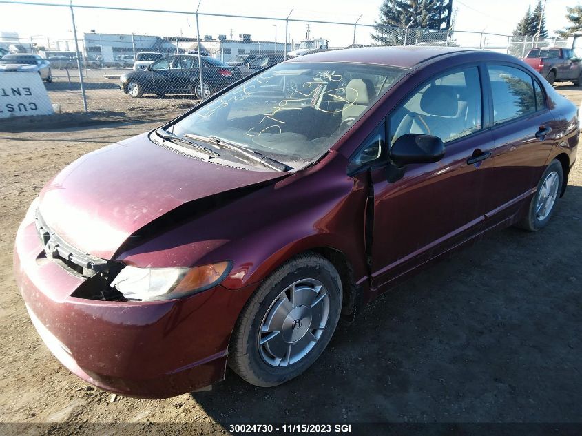 2008 Honda Civic Dx-G VIN: 2HGFA15458H028359 Lot: 30024730