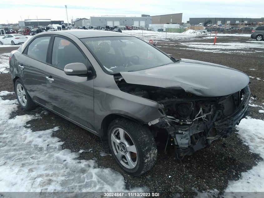 2010 Kia Forte Ex VIN: KNAFU4A22A5095104 Lot: 30024847