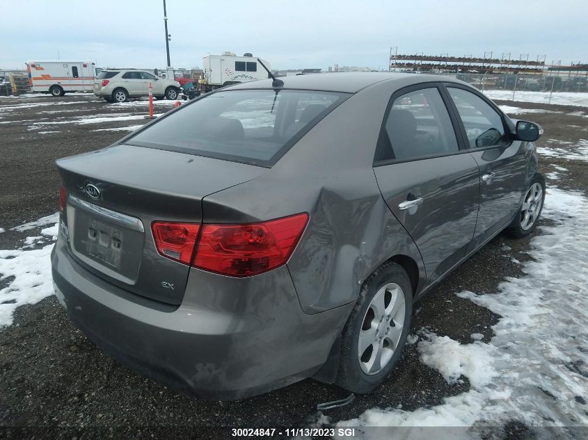 2010 Kia Forte Ex VIN: KNAFU4A22A5095104 Lot: 30024847