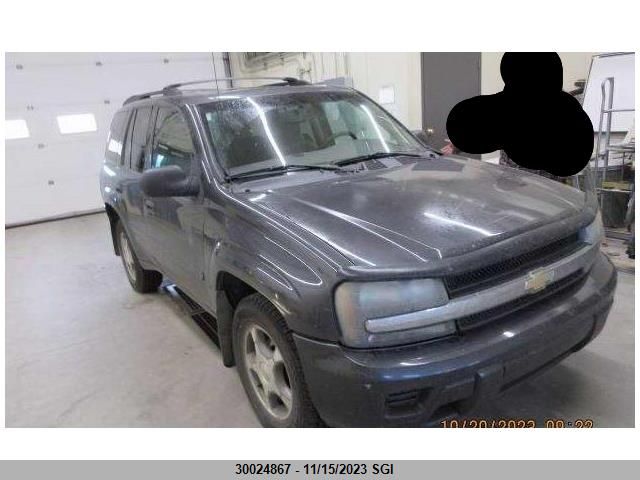 2007 Chevrolet Trailblazer Ls/Lt VIN: 1GNDT13S172188240 Lot: 30024867