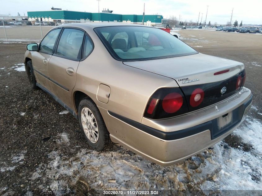 2004 Chevrolet Impala VIN: 2G1WF52E249397682 Lot: 30026070