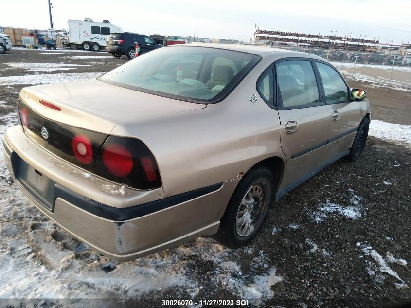 2004 Chevrolet Impala VIN: 2G1WF52E249397682 Lot: 30026070