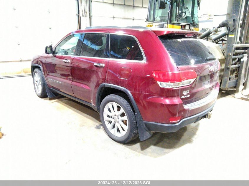 2017 Jeep Grand Cherokee Limited VIN: 1C4RJFBG9HC626240 Lot: 30024123