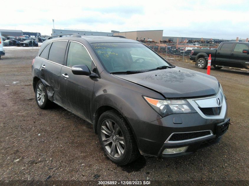 2010 Acura Mdx Advance VIN: 2HNYD2H72AH003171 Lot: 30026892