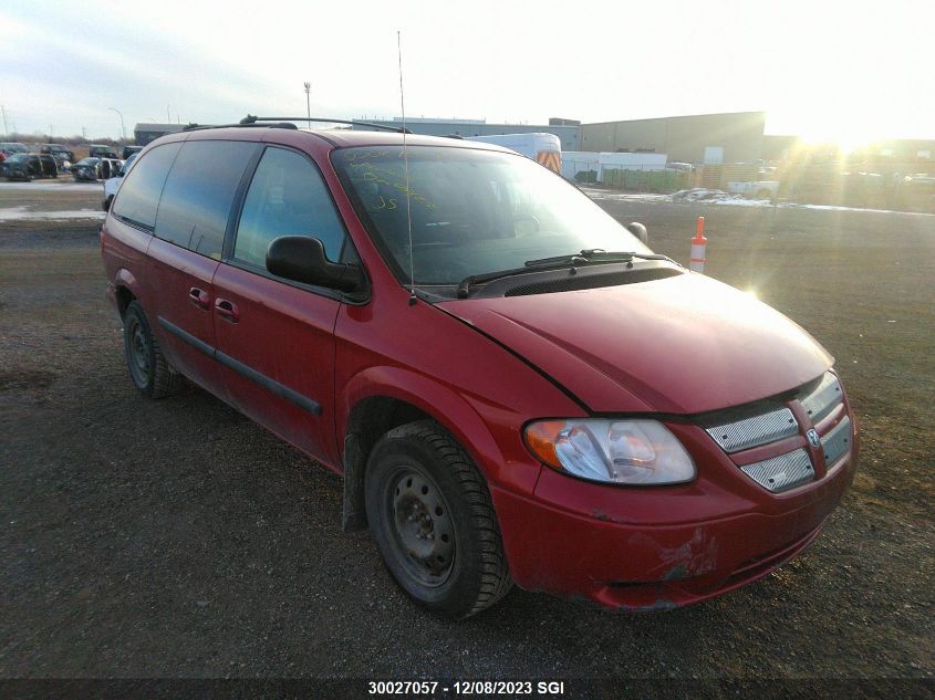 2005 Dodge Grand Caravan Se VIN: 1D4GP24R65B409603 Lot: 30027057