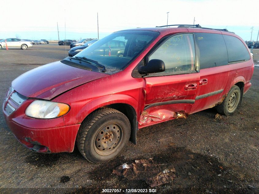 2005 Dodge Grand Caravan Se VIN: 1D4GP24R65B409603 Lot: 30027057