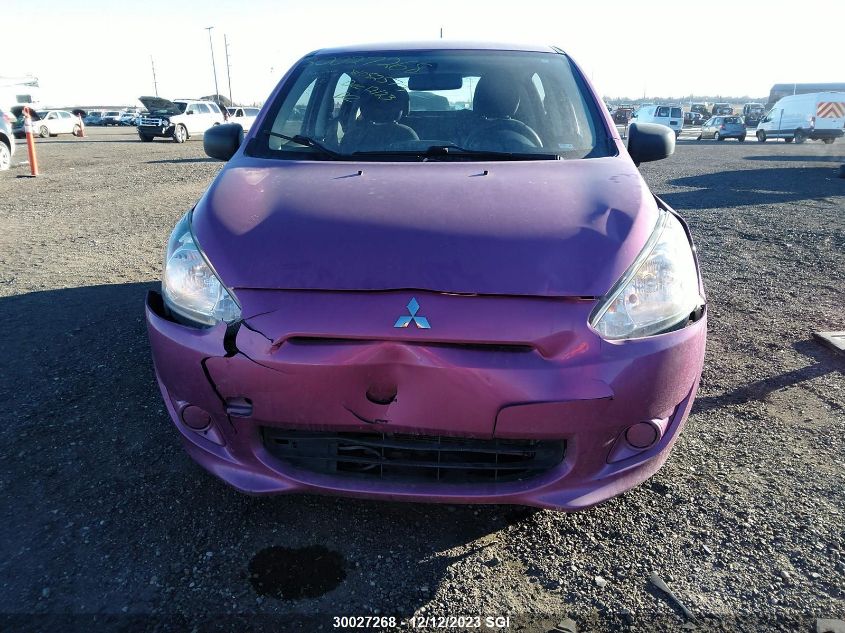 2015 Mitsubishi Mirage De VIN: ML32A3HJ6FH052573 Lot: 30027268