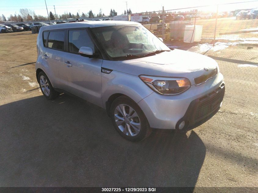 2016 Kia Soul + VIN: KNDJP3A55G7826016 Lot: 30027225