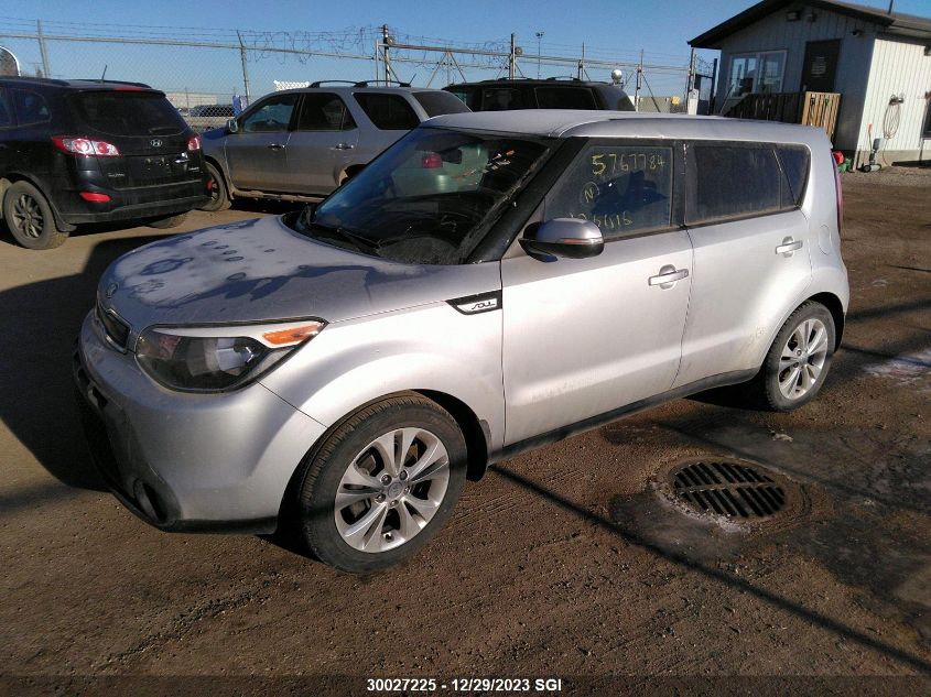 2016 Kia Soul + VIN: KNDJP3A55G7826016 Lot: 30027225