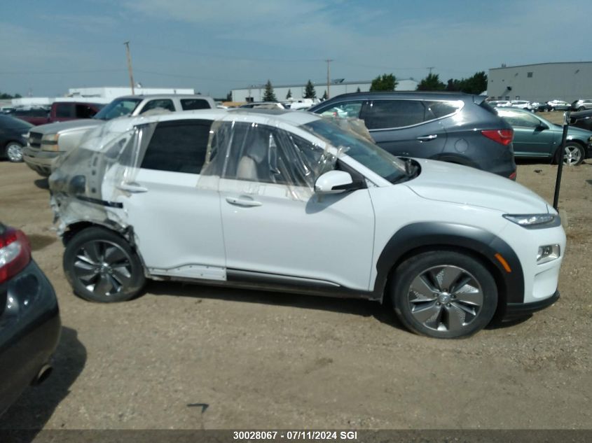 2021 Hyundai Kona Limited VIN: KM8K33AG5MU119850 Lot: 30028067