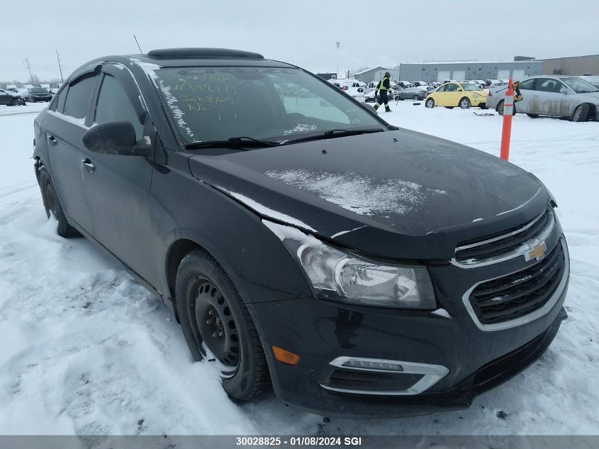 2016 Chevrolet Cruze Limited Lt VIN: 1G1PF5SB1G7198171 Lot: 30028825