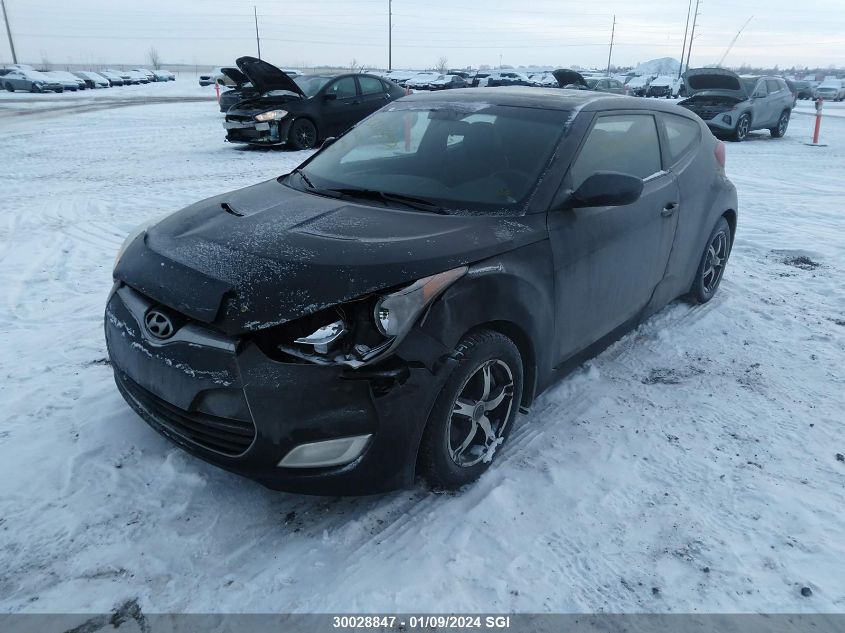 2012 Hyundai Veloster VIN: KMHTC6AD7CU026290 Lot: 30028847