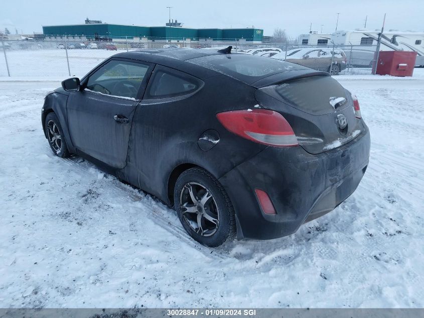 2012 Hyundai Veloster VIN: KMHTC6AD7CU026290 Lot: 30028847