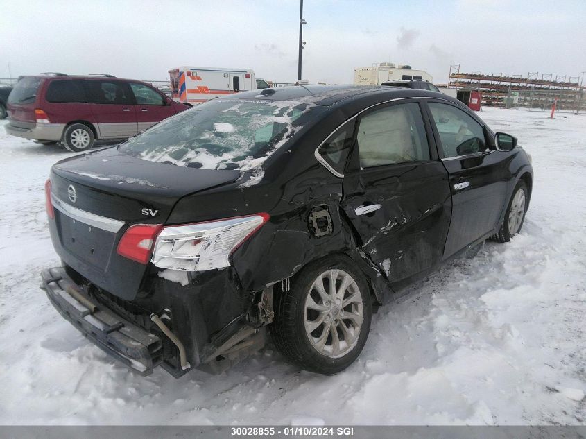 2018 Nissan Sentra S/Sv/Sr/Sl VIN: 3N1AB7AP7JY239056 Lot: 30028855