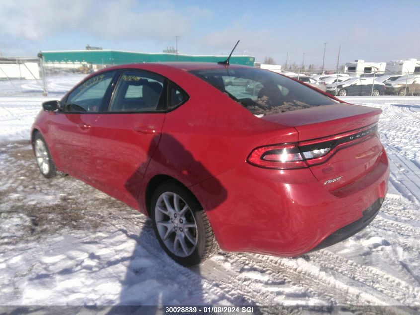 2013 Dodge Dart Sxt VIN: 1C3CDFBA5DD291415 Lot: 30028889